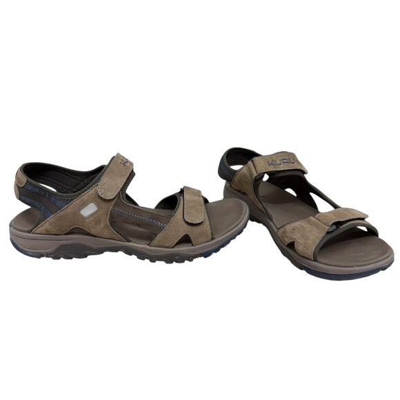 KURU Other - Kuru Tread Waterproof Leather Hiking Sport Sandal Brown Size Men's 14